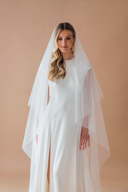 Sophia Classic Veil - Two Tier