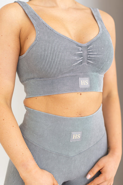 Ribbed Luxe - Sports Bra