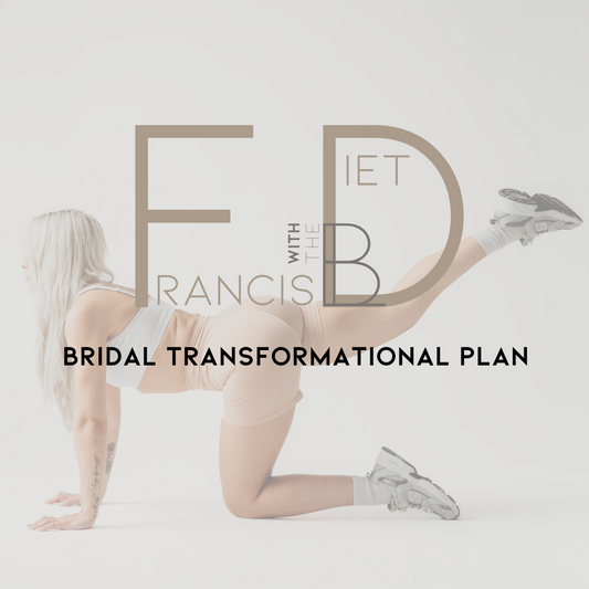 Bride to Be Transformational Plan
